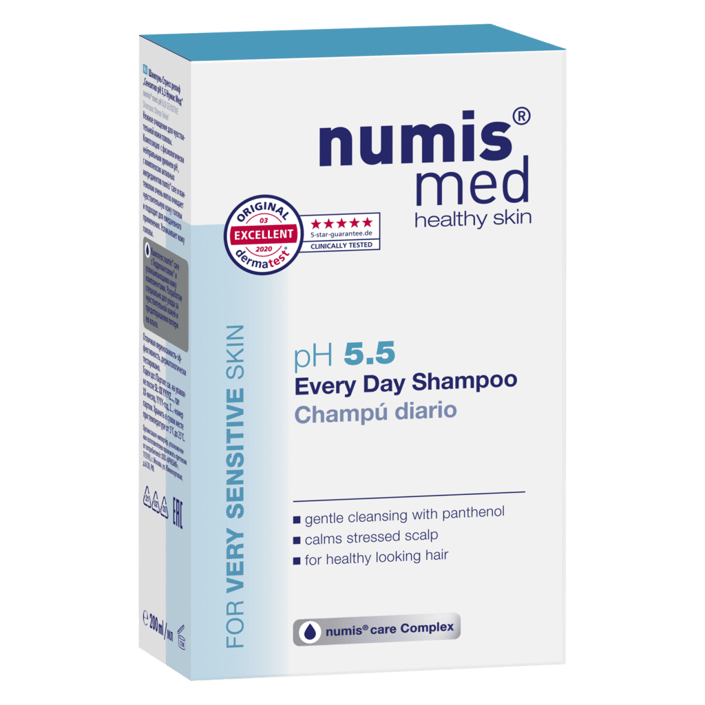 pH 5.5 Shampoo for sensitive scalp numis® med